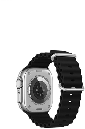 Attēls no Swissten Marine Silicone Band for Apple Watch 42 / 44 / 45 / 49 mm