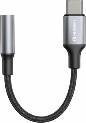 Picture of Swissten USB-C to Jack 3.5mm Audio Adapter 15cm