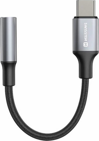 Picture of Swissten USB-C to Jack 3.5mm Audio Adapter 15cm