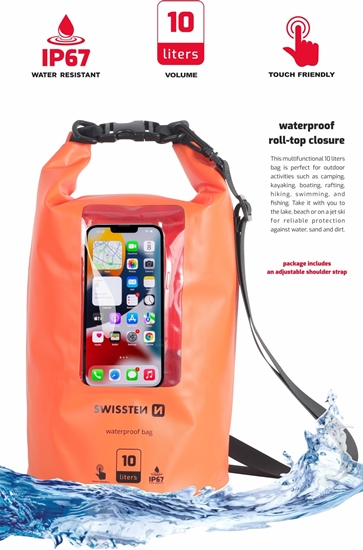 Picture of Swissten Waterproof Universal Phone Case 10L