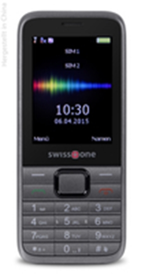 Picture of Swisstone Dual SIM Mobile Phone Gray SC560GR