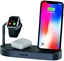Picture of Swistten 4in1 MFI Wireless Docking Station 45W for Apple iPhone / iPod / Apple Watch