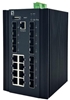 Picture of Level One LevelOne IGU-2072 tīkla pārslēgs Vadīts L2+ Gigabit Ethernet (10/100/1000) Melns