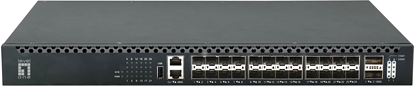 Picture of Level One LevelOne XQS-3126 tīkla pārslēgs Vadīts L3 Melns