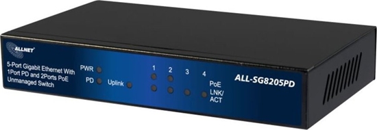 Picture of Switch Allnet 5P ALLNET ALL-SG8205PD POE