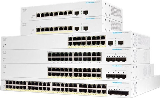 Picture of Switch Cisco CBS220-8FP-E-2G-EU