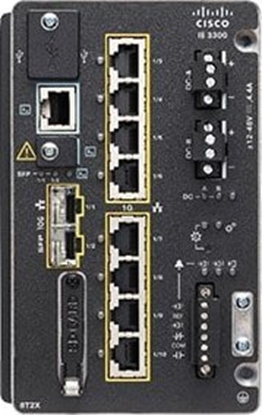Picture of Switch Cisco Cisco Catalyst IE-3300-8T2X-E cza sieciowe Zarzdzany L3 Czarny
