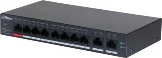 Изображение Switch Dahua Technology DAHUA Switch||CS4010-8ET-110|Type L2|Desktop/pedestal|PoE ports 8|DH-CS4010-8ET-110