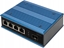 Изображение Digitus 4 port Fast Ethernet network PoE switch, industrial, unmanaged, 1 SFP uplink