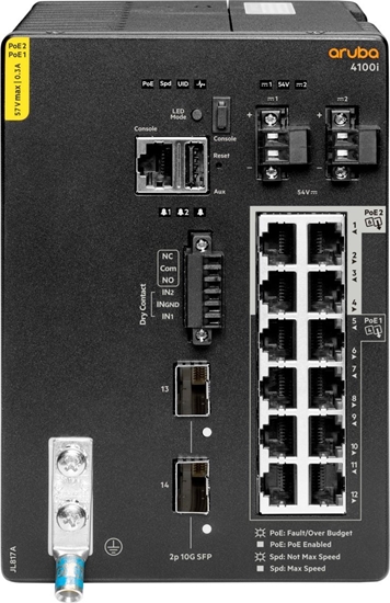 Picture of Switch HPE ARUBA 4100I 12G CL4/6 POE-STOCK