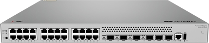 Attēls no Switch Huawei HUAWEI S530-24T4XE 24x10/100/1000BASE-T ports 4x10GE SFP+ ports 2x12GE stack ports with 1xAC power module eKit