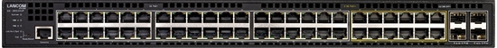 Picture of Switch LANCOM Systems LANCOM GS-3652XUP - Switch - managed - 12 x 100/1000/2.5G (PoE++) + 36 x 10/100/1000 (PoE+) + 4 x 1 Gigabit / 10 Gigabit SFP+ - Desktop, an Rack montierbar - PoE++ (820 W)