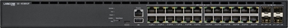 Picture of Switch LANCOM Systems LANCOM GS-4530XUP - Switch - L3 - managed - 24 x 100/1000/2.5G (PoE++) + 4 x 10 Gigabit SFP+ + 2 x 40 Gigabit QSFP+ - Luftstrom von vorne nach hinten - Desktop, an Rack montierbar - PoE++ (720 W)