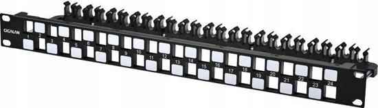 Изображение Switch Lanview 24-ports UTP Cat6a patch