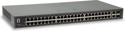 Picture of Level One LevelOne FGU-5021 tīkla pārslēgs Fast Ethernet (10/100) Pelēks