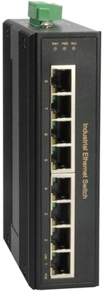 Picture of Level One LevelOne IGP-0802 tīkla pārslēgs Nepārvaldīts Gigabit Ethernet (10/100/1000) Power over Ethernet (PoE) Melns
