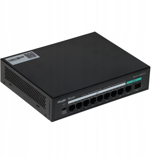 Picture of SWITCH POE RG-ES110GS-P-L 8-PORTOWY SFP REYEE