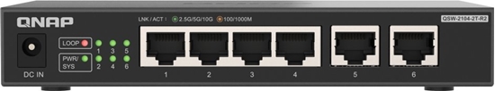 Picture of Switch Qnap QSW-2104-2T-R2