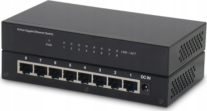 Picture of Roline Gigabit Ethernet Switch, 8x RJ-45, unmanaged