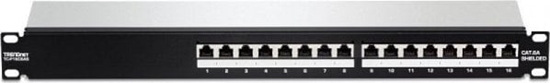 Picture of Trendnet Patchpanel 16-Port Cat6A ungeschirmt (10" wide)