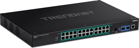 Изображение Trendnet 26-Port Industr. Gigabit L2 Managed PoE+ Rackmount