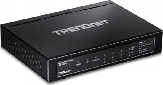 Picture of Trendnet Switch  6 Port Gbit PoE+ 65W Metall