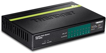 Attēls no Trendnet Switch  8 Port Gbit PoE+ 61W Metall