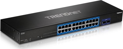 Picture of Trendnet 24-Port Gigabit Switch with 2 x 10G SFP+ Slots