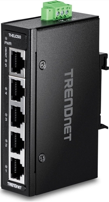 Picture of Trendnet 5-Port Industrial Fast Ethernet DIN-Rail MiniSwitch