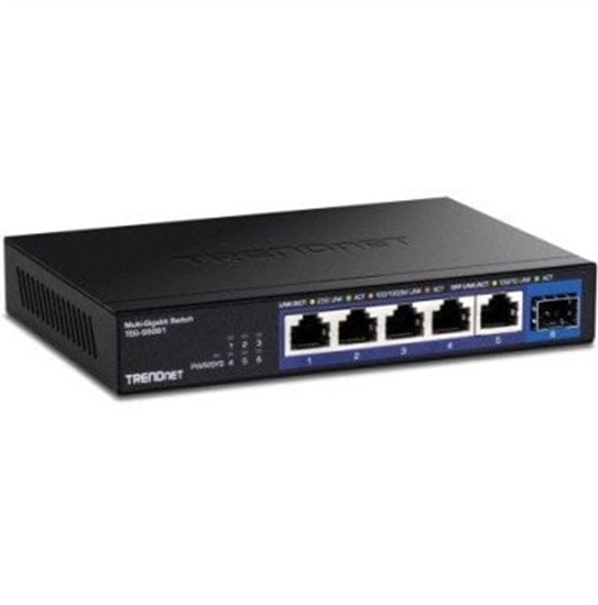 Picture of Trendnet 6-Port 2.5G Unmanaged Switch with 10G SFP+ Port