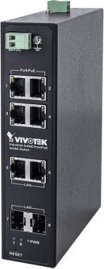 Picture of Switch Triton VIVOTEK AW-IHH-0800 Przemysowy przecznik Gigabit Ethernet, do -40C