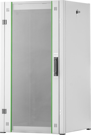 Picture of Szafa Digitus Szafa sieciowa stojca Hyper Pro 19" 22U rack 600x600, drzwi przód szyba, szary, 1000kg