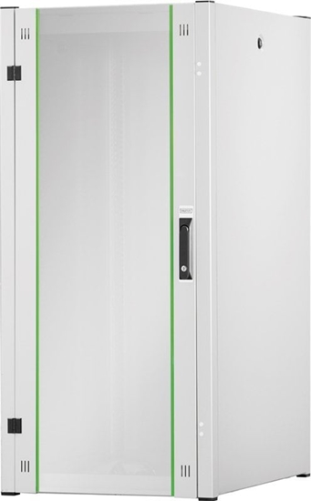 Picture of Szafa Digitus Szafa sieciowa stojca Hyper Pro 19" 26U rack 600x800, drzwi przód szyba, szary, 1000kg