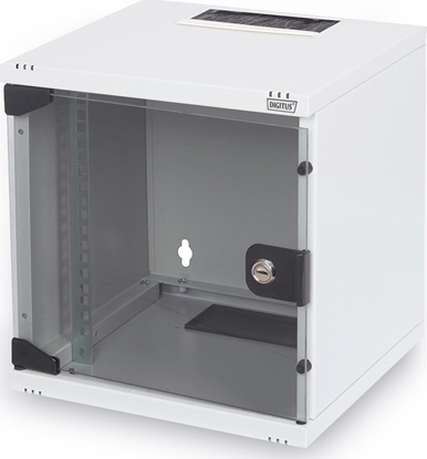 Picture of Szafa Digitus Zestaw Szafa rack 10" + Switch + Patch panel + Akcesoria (DN-10-SET-1-B)