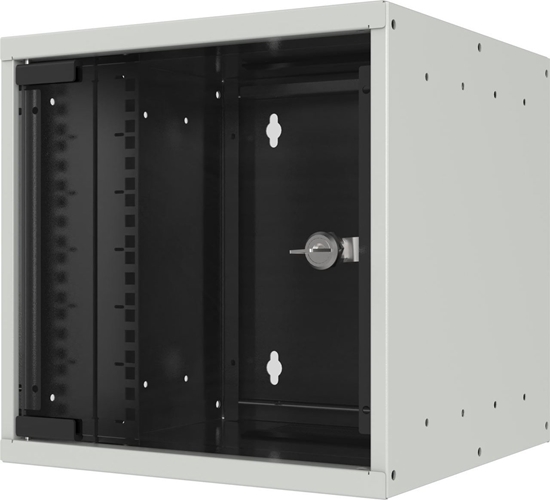 Picture of Szafa EFB EFB 25,4cm 10Zoll 9HE Wandgeh�use Tiefe 300 mm 1-teilig vormontiert RAL7035