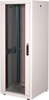 Picture of Roline 19-inch network cabinet Basic 32 U, 600x600 WxD glass door grey