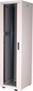 Picture of Roline 19-inch network cabinet Basic 42 U, 600x600 WxD glass door grey