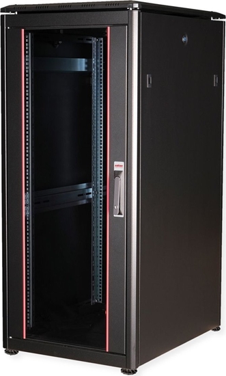 Picture of Roline 19-inch Network Cabinet Pro 26 U, 600x800 WxD Glass door black