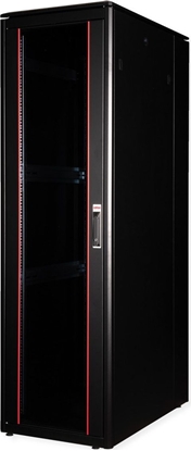 Picture of Roline 19-inch Network Cabinet Pro 42 U, 600x1000 WxD glass door black