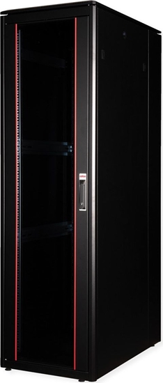 Picture of Roline 19-inch Network Cabinet Pro 42 U, 600x1000 WxD glass door black