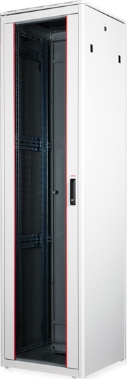 Изображение Roline 19-inch Network Cabinet Pro 47 U, 600x600 WxD glass door grey