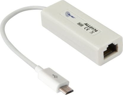 Attēls no Szafa Sonstige ALLNET Micro USB 2.0 -> Fast Ethernet RJ45 Netzwerkkarte ALL0174 ALLTRAVEL