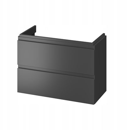 Attēls no SZAFKA PODUM MODUO SLIM 80 ANTRACYT DSM FSC MIX70% SGSCH-COC-007574