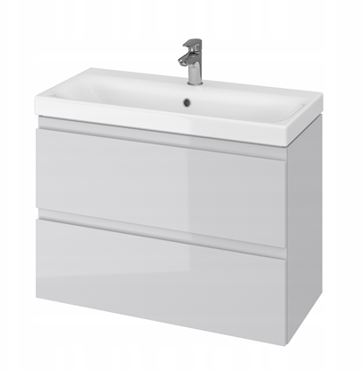 Attēls no SZAFKA PODUM. MODUO SLIM 80 SZARA DSM FSC MIX70% SGSCH-COC-007574