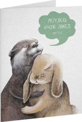 Изображение Szaron Kartka przyja Przyjaciel kocha zawsze