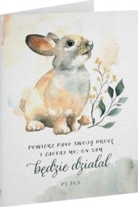 Изображение Szaron Kartka skadana - owierz Panu - Zajczek