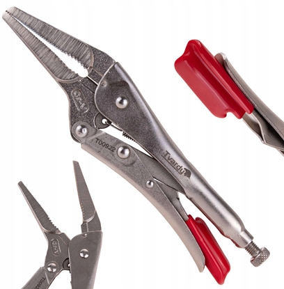 Picture of Szczypce zaciskowe morse'a  proste wyduone szczki  225mm CrV (6/48)