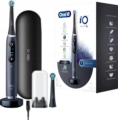 Attēls no Szczoteczka Oral-B iO Series 9N Onyx Black + dodatkowa kocówka