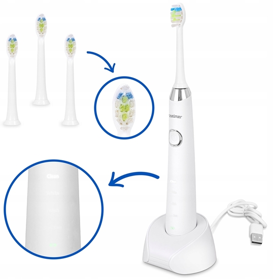 Изображение SZCZOTECZKA SONICZNA ZTB 8010W 38000 drga/min