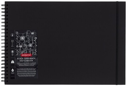 Attēls no Szkicownik Derwent Black Book A3